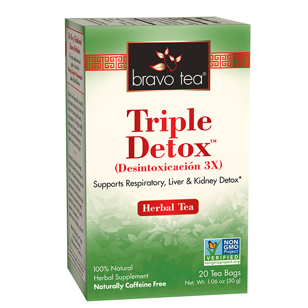 Bravo Tea™ Triple Detox – Natural Herbal Tea for Liver, Kidney & Respiratory Cleanse