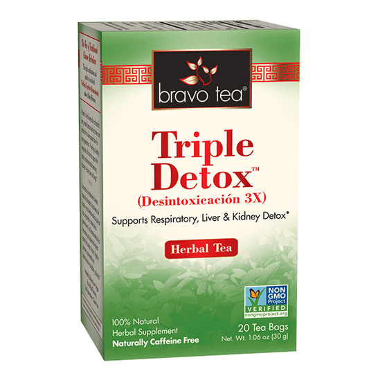 Bravo Tea™ Triple Detox – Natural Herbal Tea for Liver, Kidney & Respiratory Cleanse